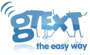 gText logo