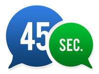45sec logo