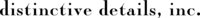 distinctive details logo