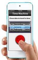 Vitadate or "Online time machine" logo