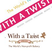 With a Twist: The World's Non-Profit Bakery logo