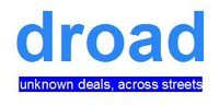 droad (unknown deals, across streets) logo