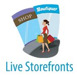 Live Storefronts logo