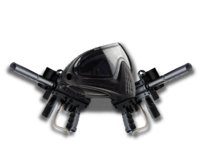 Popshot Paintballing logo