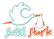 Social Stork logo