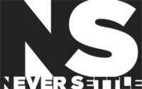 Never Settle logo
