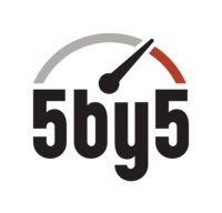 5by5 logo
