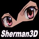 Sherman3D logo