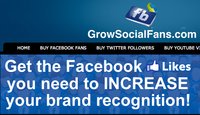 GrowSocialFans logo