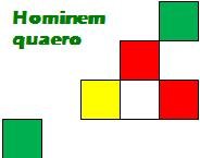 HOMINEM QUAERO logo