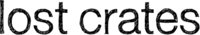 Lost Crates logo
