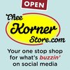 TheeKornerStore.com  -  mobile social media web design