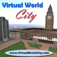 Virtual World City, Inc. logo