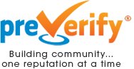 PreVerify logo