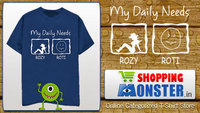 Shopping monster logo