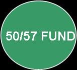 50/57 FUND logo