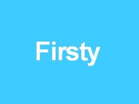 Firsty logo