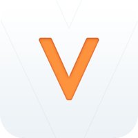 V logo
