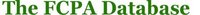 The FCPA Database logo