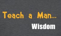 Teach a Man: Wisdom logo