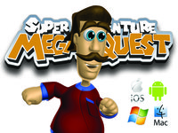 Super Adventure Mega Quest logo