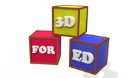 3D for EDucation logo