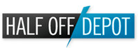 Half off Depot logo