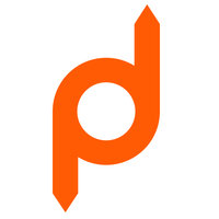 Peaked logo