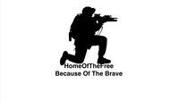 Home Of The Free Because Of The Brave logo