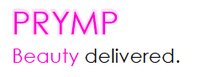 PRYMP, Beauty Delivered. logo