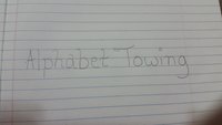 Alphabet Towing logo