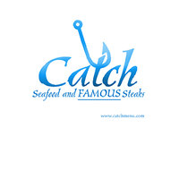 Catch Seafood & Famous Steaks logo