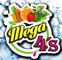 Mega 4's Bottling Company logo
