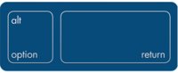 Alt Option Return logo