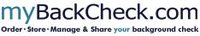 myBackCheck.com logo
