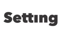 Setting logo