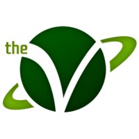 theV logo