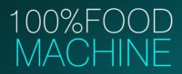 100%FOOD Machine logo