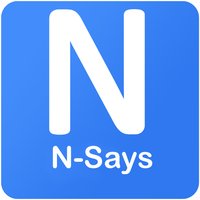 N-Says logo