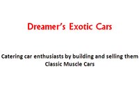 Dreamer's Exotic Cars Pvt. Ltd. logo
