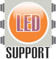 LED SUPPORT logo
