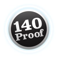 140 Proof logo