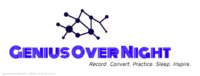 Genius Over Night logo