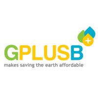 G+B (green plus blue) logo
