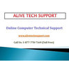 Alivetechsupport -  tech field support