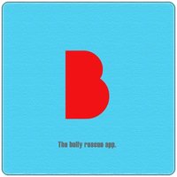 "B" logo