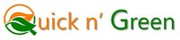 QuicknGreen All Natural Convenient Store logo