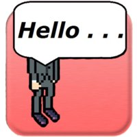 Hello . . . logo